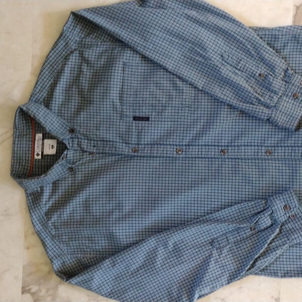 Columbia light weight flannel.